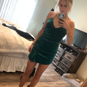 For Love & Lemons velvet dress